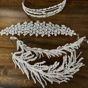 Handmade Swarovski Crystal headpieces for brides & special events.